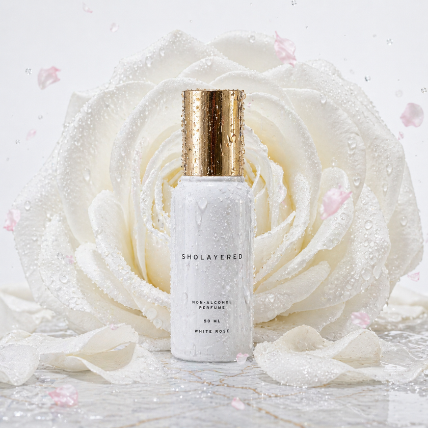 NON-ALCOHOL PERFUME WHITE ROSE