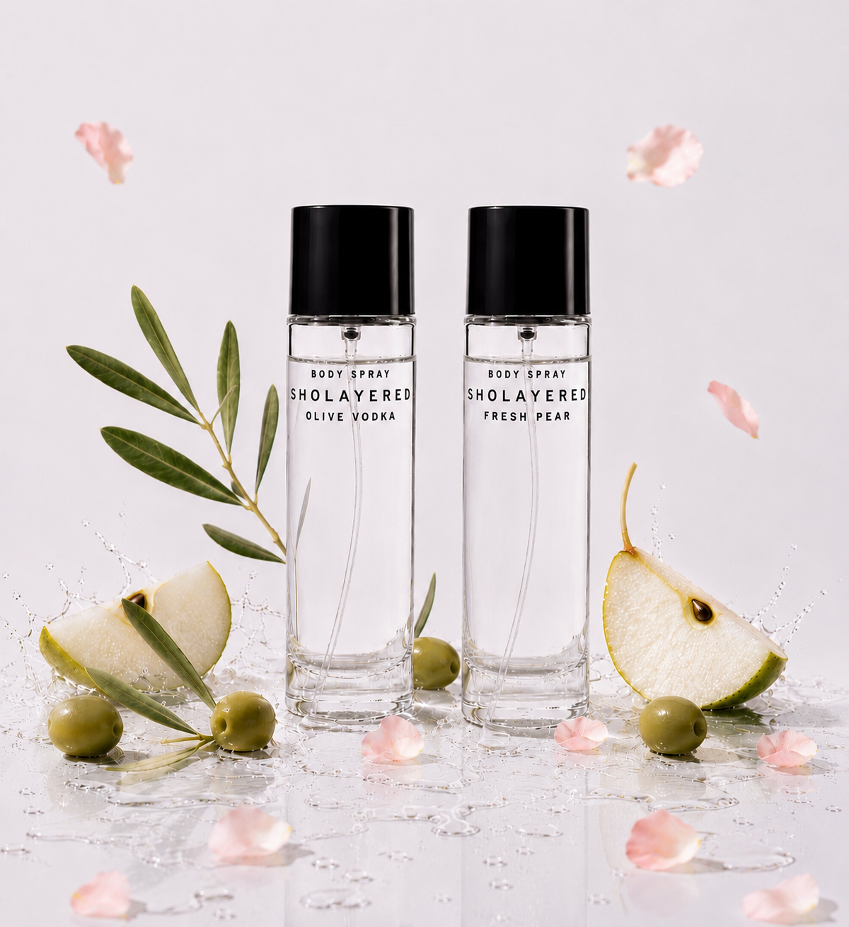 Duo Layering CONFIDENT | Fresh Pear & Olive Vodka