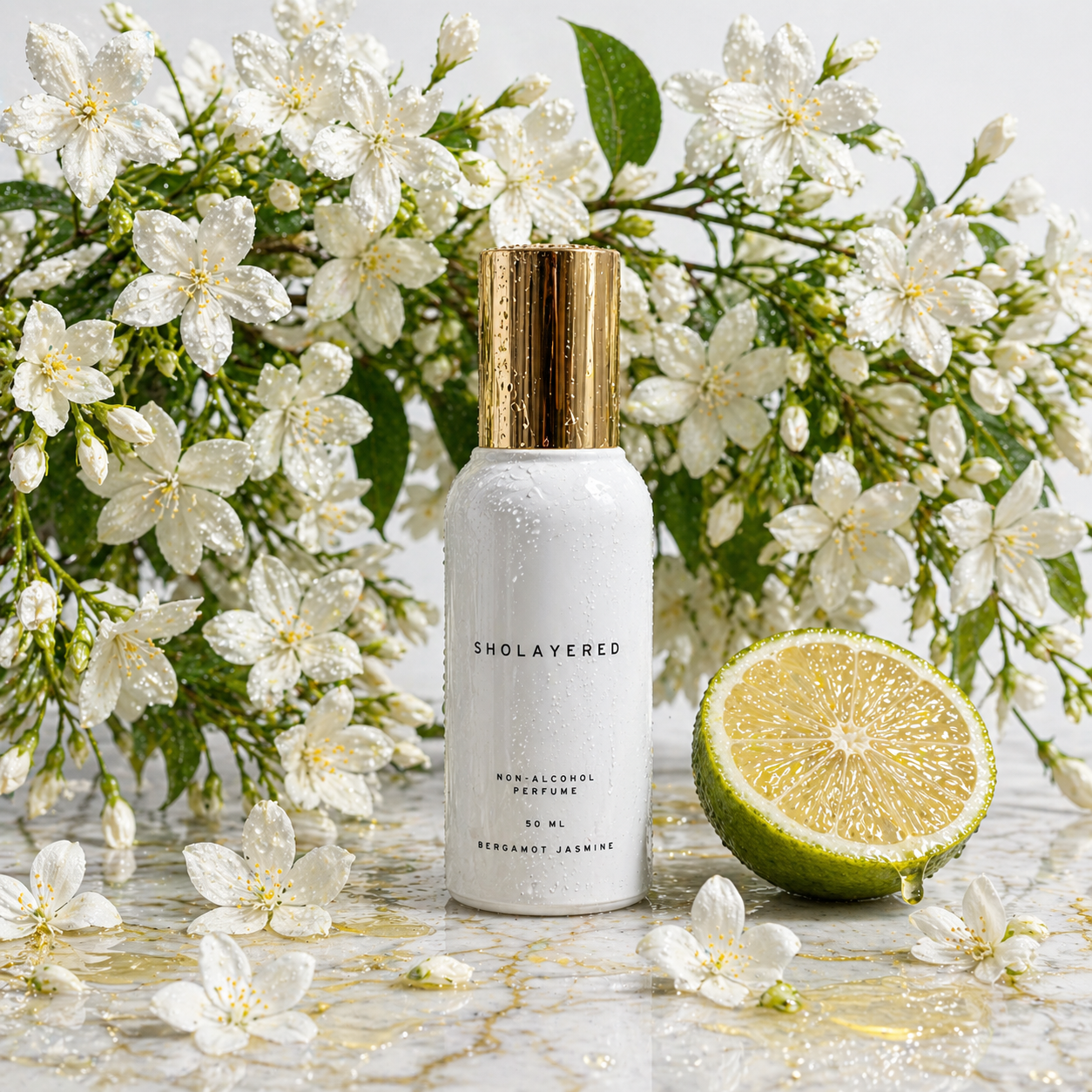 NON-ALCOHOL PERFUME BERGAMOT JASMINE