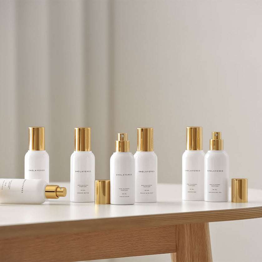 Parfums sans alcool japonais.
